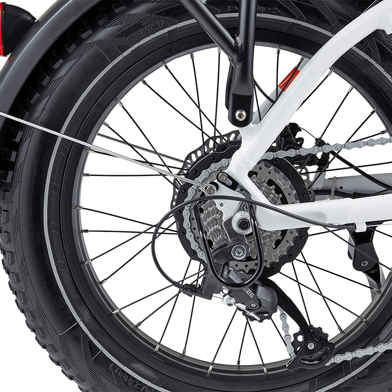 Foldable-45F Raider Explore the one-step folding ebike