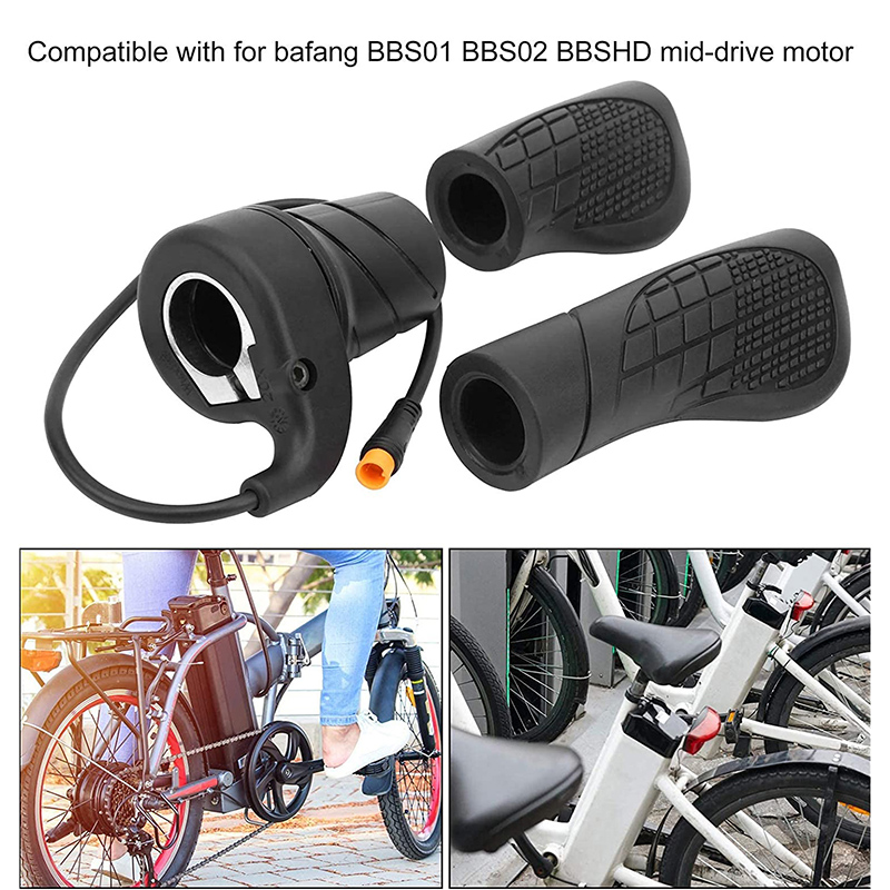 Raider E-bikes:Half-twist throttle handle suitable for all kinds of electric bikes